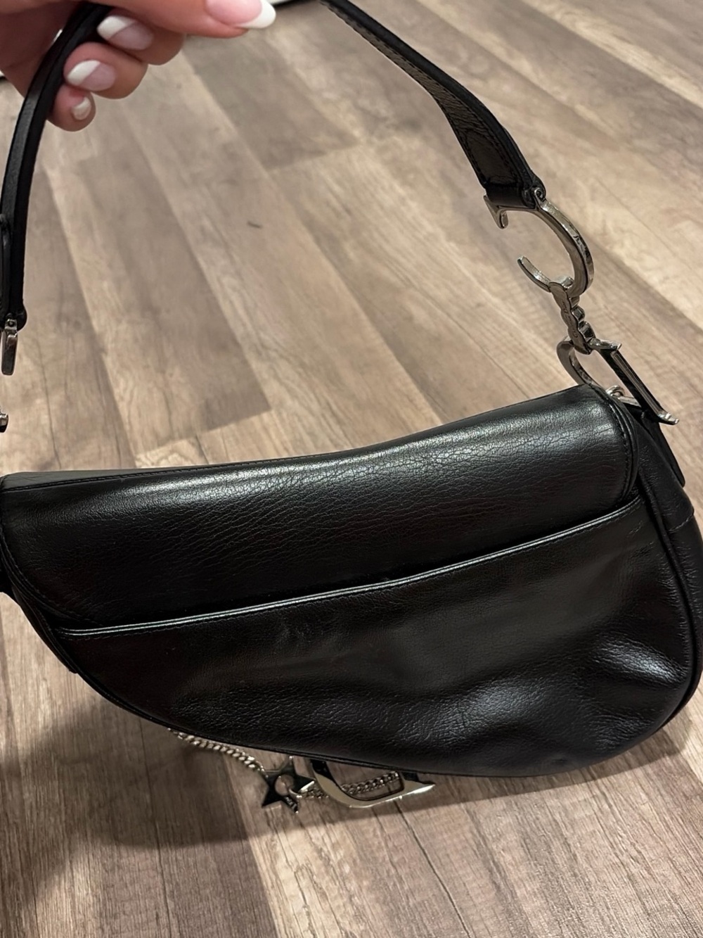 Christian Dior Galliano Pierced Saddle Bag - Picture 5 of 8